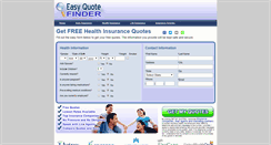Desktop Screenshot of easyquotefinder.net